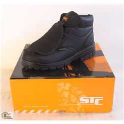 SZ 8 MEN'S STC PRESS 6" RISE STEEL TOE SHOES W/