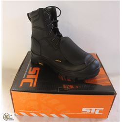 SZ 10 MEN'S STC ALLOY 10" RISE STEEL TOE BOOTS W/