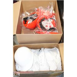 2 BOXES OF NEW HARD HATS W/ LINERS