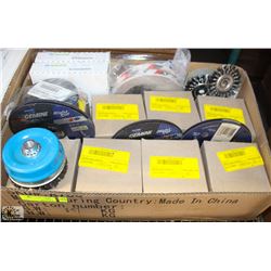 FLAT OF MANY ASSORTED ABRASIVES