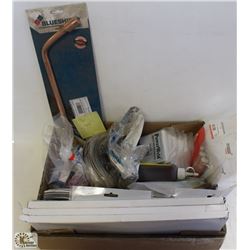 FLAT OF ASSORTED COMMERCIAL WELDING PRODUCTS