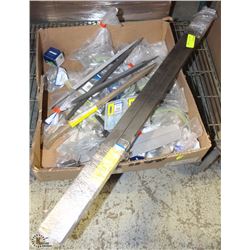 FLAT OF ASSORTED METAL PRODUCTS & TOOLS