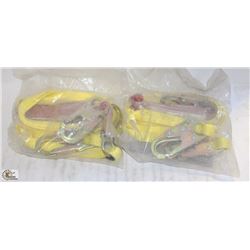 2 NEW MSA 6' 2-LEG SURE STOP LANYARDS