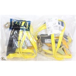 2 NEW SALA 6'  WEB COATED EASY STOP 2 SHOCK