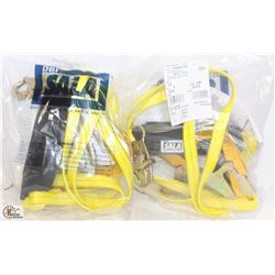 2 NEW SALA 6'  WEB COATED EASY STOP 2 SHOCK