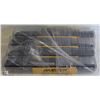 Image 1 : 4 NEW MASTER PRENTICE BLACK OXIDE DRILL BITS