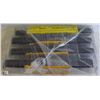Image 1 : 4 NEW ASSORTED SIZED MASTER PRENTICE BLACK OXIDE