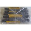 Image 1 : 5 NEW ASSORTED SIZED MASTER PRENTICE BLACK OXIDE