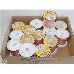 FLAT OF 14AWG PRIMARY WIRE-ORANGE