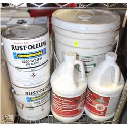 LOT OF COMMERCIAL SOLUTIONS, INCLUDING: