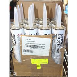 2 CASES OF LOCTITE UR 3370 WH ADHESIVE /SEALANT