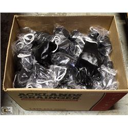 100 PAIRS OF FORCEFIELD NITRILE GLOVES SIZE:6