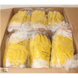 CASE OF COMMERCIAL PVC DIPPED KNIT GLOVES SZ:9