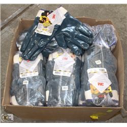 LARGE FLAT OF 2XL  WATSON HD NITRILE COATED GLOVES