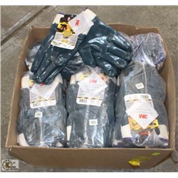 6 DOZEN OF 2XL  WATSON HD NITRILE COATED GLOVES