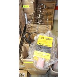 2 NEW 400 W METAL-HALIDE PORTABLE LIGHT FIXTURE