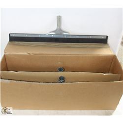 1 DOZEN 24" TRADITIONAL STRAIGHT-FLOOR SQUEEGEE