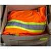 Image 1 : BOX OF 10 LARGE FORCEFIELD HI-VIZ WORKSHIRTS