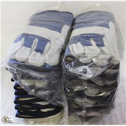 2 BUNDLES OF FORCEFIELD SPLIT-LEATHER TYPE WORK