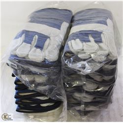 2 BUNDLES OF FORCEFIELD SPLIT-LEATHER TYPE WORK