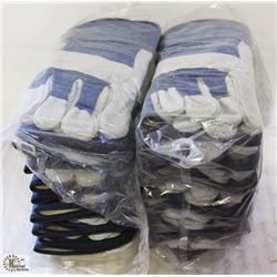 2 BUNDLES OF FORCEFIELD SPLIT-LEATHER TYPE WORK