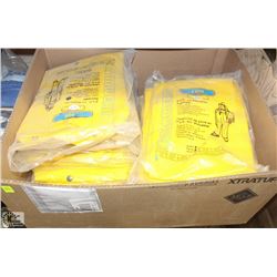 15 ASSORTED PVC- RAINWEAR SETS