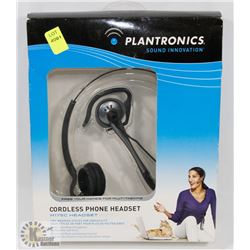 PLANTRONICS CORDLESS PHONE HEADSET