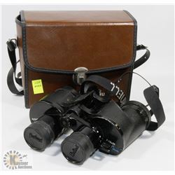 BUSHNELL 7-15X35 BINOCULARS IN CASE