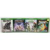 Image 1 : LOT OFO 4 XBOX ONE GAMES