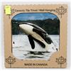 Image 1 : MADE IN CANADA 6" X 6" CERAMIC TILE/ WALL HANGING