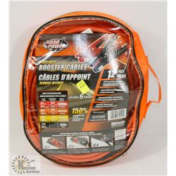 ROAD POWER 12' HEAVY DUTY BOOSTER CABLES