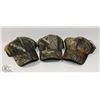 Image 1 : LOT OF 3 NEW MOSSY OAK ADJUSTABLE BALL CAPS