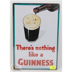 NEW! 8" X 12" GUINNESS METAL SIGN