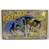 Image 1 : NEW! 8" X 12" BATMAN & ROBIN METAL SIGN