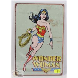 NEW! 8" X 12" WONDER WOMAN METAL SIGN