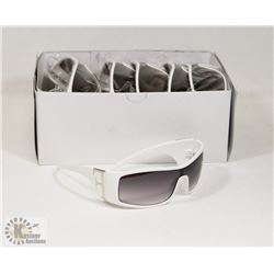 BOX OF FENDI STYLE WHITE DESIGNER SUNGLASSES
