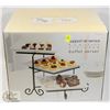 Image 1 : 3 TIERED BUFFET SERVER
