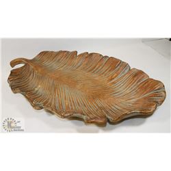 TABLE CENTRE PIECE LEAF PLATTER
