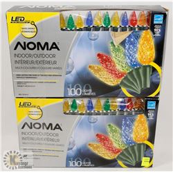 TWO BOXES OF NOMA INDOOR/OUTDOOR LED CHRISTMAS