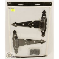 BLACK FINISH GATE HARDWARE