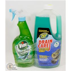 BOTTLE OF VIM POWER PRO BATHROOM CLEANER SOLD WITH