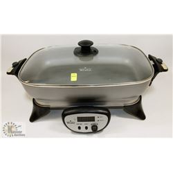 RIVAL LIDDED DEEP ELECTRIC FRYING PAN