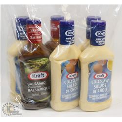 BAG OF ASSORTED KRAFT SALAD DRESSINGS