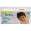 Image 1 : CASE OF PAMPERS SENSITIVE SIZE 1- 84 COUNT