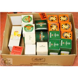 LOT OF 17 NEW ASSORTED BEER GLASSES