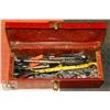 Image 1 : RED TOOL BOX WITH TOOLS