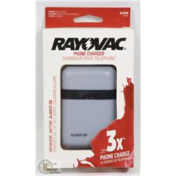 RAYOVAC 6000 MAH POWER BANK
