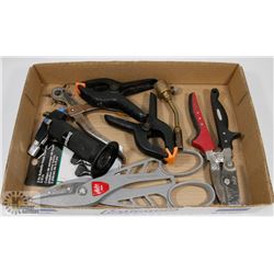 FLAT OF SHEET METAL TOOLS & MORE, INCLUDES MALCO