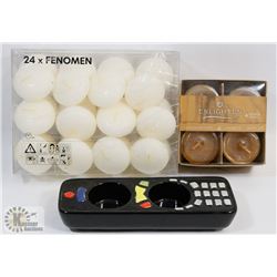 REMOTE CONTROL CANDLE HOLDER WITH CANDLE SETS