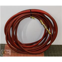 50FT AIR HOSE WITH LARGE COUPLERS AT 250PSI